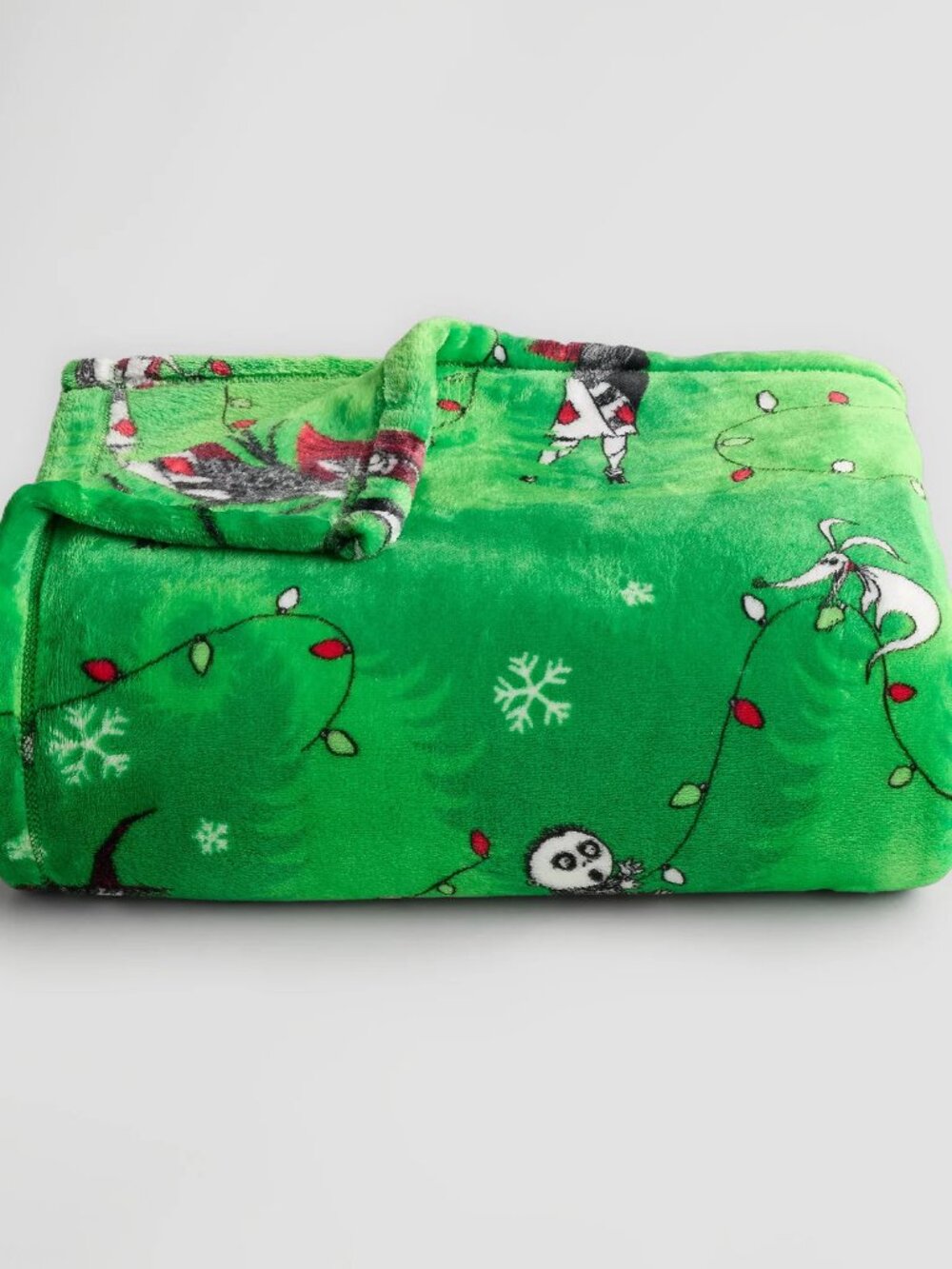 NEW DISNEY NIGHTMARE BEFORE CHRISTMAS PLUSH THROW BLANKET THE BIG ONE 5X6 FT NWT